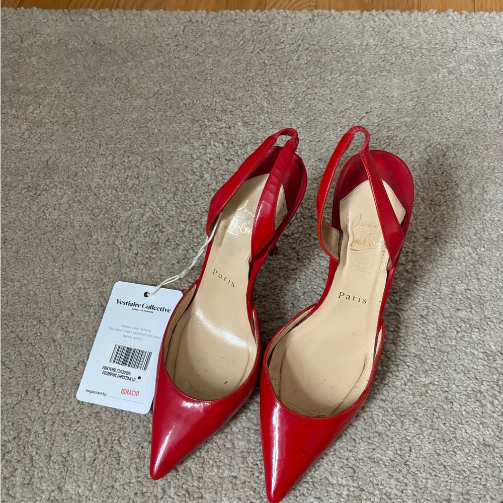Red Christian Louboutin Women's Shoes